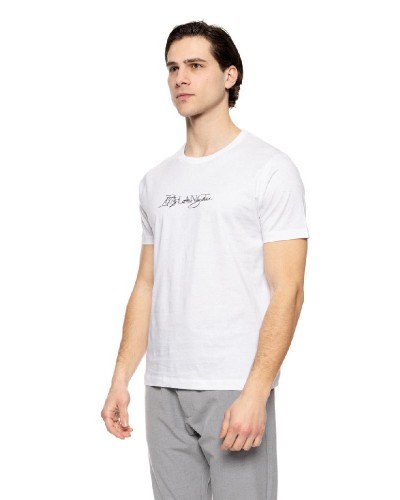 BISTON B' Ανδρικό t-shirt με balance τύπωμα - 51-206-009