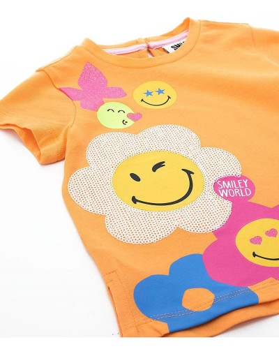 ORIGINAL MARINES JOLLA BEACH T-SHIRT MM BABY GIRL SMILEY ΜΠΟΥΦΑΝ ΠΑΙΔΙΚΟ GIRL - ORMAPDDPV1125NF00000