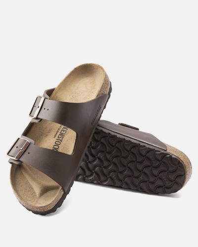 BIRKENSTOCK SYNTHETICS ARIZONA BF DARK BROWN 35 - 50 REGULAR CORE ESSENTIAL ΠΑΠΟΥΤΣΙ UNISEX - BK0SH517010035500000