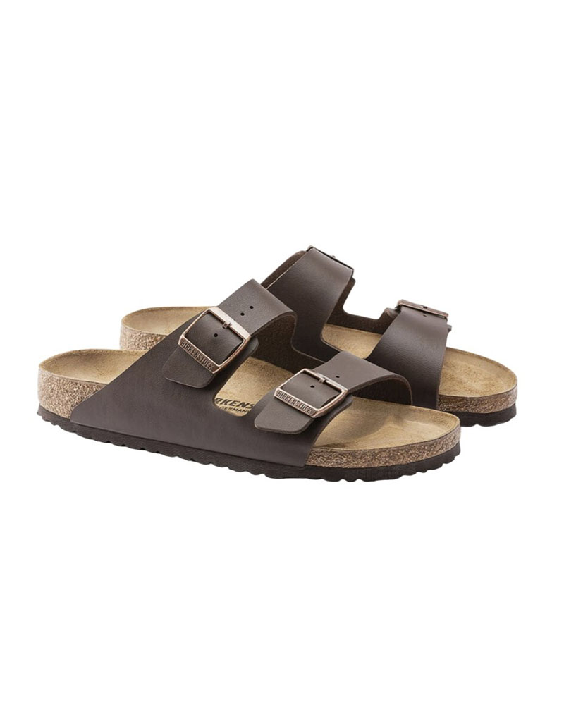 BIRKENSTOCK SYNTHETICS ARIZONA BF DARK BROWN 35 - 50 REGULAR CORE ESSENTIAL ΠΑΠΟΥΤΣΙ UNISEX - BK0SH517010035500000