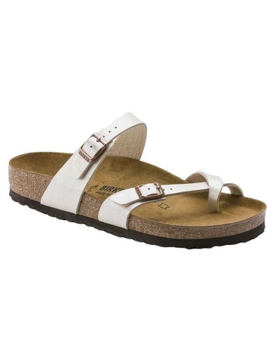 BIRKENSTOCK BS CLASSIC MAYARI BF GRACEFUL PEARL WHITE REGULAR 35-43 SEASONAL ΠΑΠΟΥΤΣΙ ΓΥΝΑΙΚΕΙΟ - BK0SH716610035430000