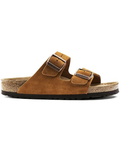 BIRKENSTOCK S25 LEATHER ARIZONA SFB LEVE MINK 35 - 46 NARROW CORE ESSENTIAL ΠΑΠΟΥΤΣΙ UNISEX - BK0SH100952700354600