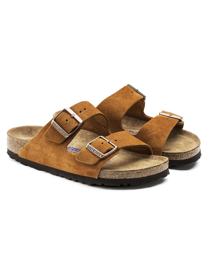 BIRKENSTOCK S25 LEATHER ARIZONA SFB LEVE MINK 35 - 46 NARROW CORE ESSENTIAL ΠΑΠΟΥΤΣΙ UNISEX - BK0SH100952700354600