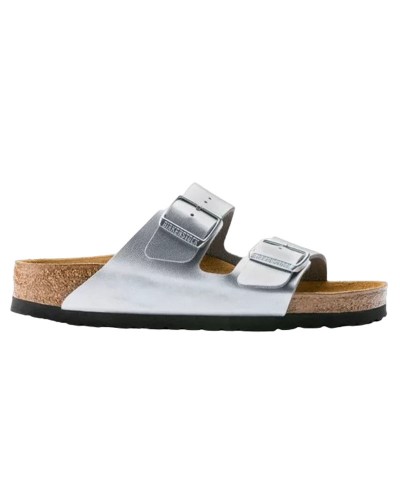 BIRKENSTOCK BS CLASSIC ARIZONA BF SILVER 35 - 43 NARROW SEASONAL ΠΑΠΟΥΤΣΙ ΓΥΝΑΙΚΕΙΟ - BK0SH101228300354300