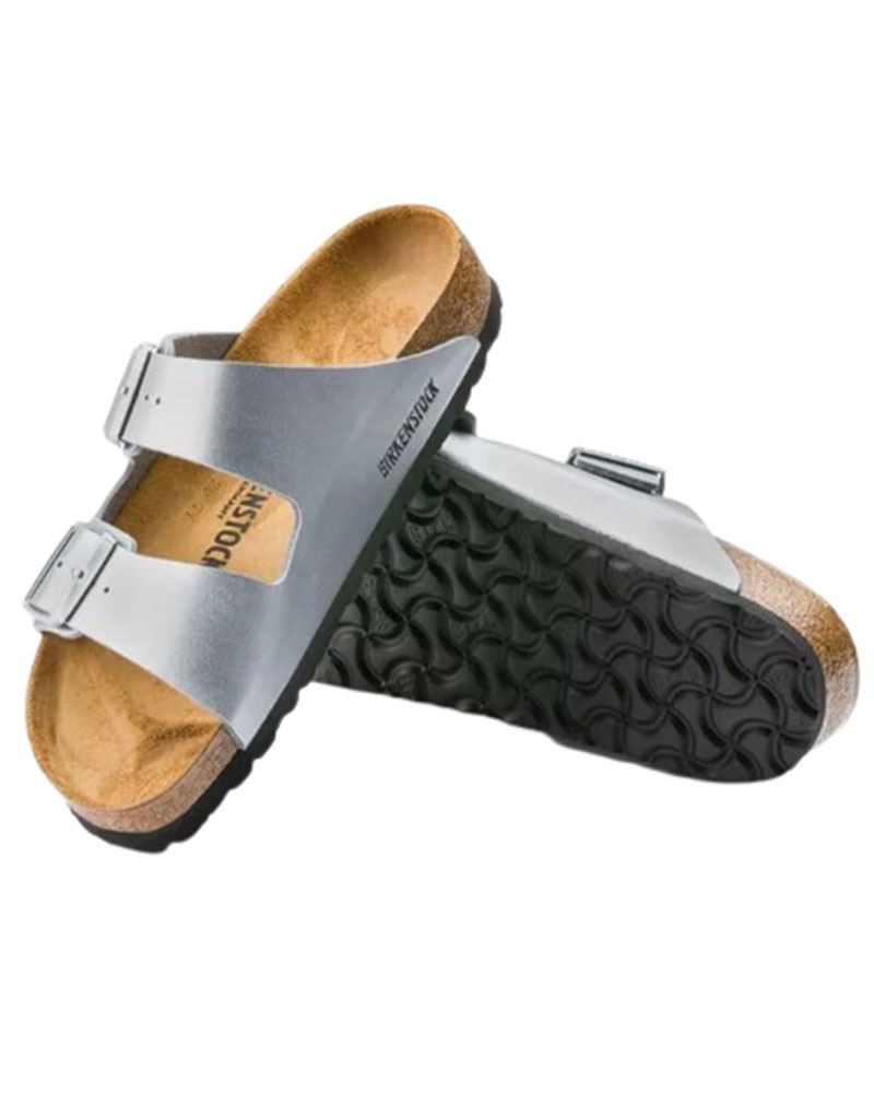 BIRKENSTOCK BS CLASSIC ARIZONA BF SILVER 35 - 43 NARROW SEASONAL ΠΑΠΟΥΤΣΙ ΓΥΝΑΙΚΕΙΟ - BK0SH101228300354300