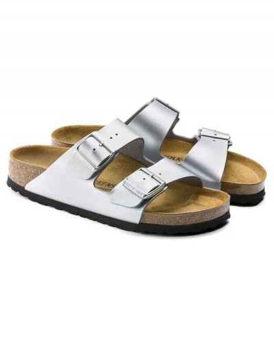 BIRKENSTOCK BS CLASSIC ARIZONA BF SILVER 35 - 43 NARROW SEASONAL ΠΑΠΟΥΤΣΙ ΓΥΝΑΙΚΕΙΟ - BK0SH101228300354300