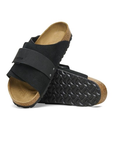 BIRKENSTOCK BS CLASSIC KYOTO VL/NU BLACK 35-46 ΠΑΠΟΥΤΣΙ UNISEX - BK0SH102235000354600