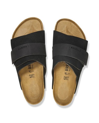 BIRKENSTOCK BS CLASSIC KYOTO VL/NU BLACK 35-46 ΠΑΠΟΥΤΣΙ UNISEX - BK0SH102235000354600