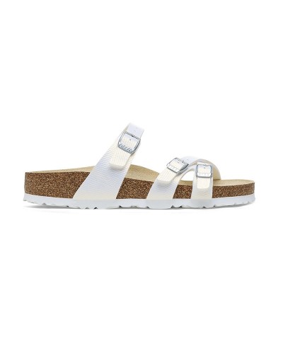 BIRKENSTOCK BS CLASSIC FRANCA BF SHINY LIZARD WHITE 35 - 43 REGULAR SEASONAL ΠΑΠΟΥΤΣΙ ΓΥΝΑΙΚΕΙΟ - BK0SH102646100354300