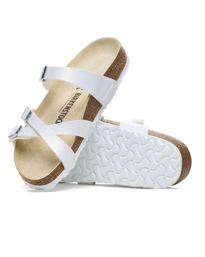 BIRKENSTOCK BS CLASSIC FRANCA BF SHINY LIZARD WHITE 35 - 43 REGULAR SEASONAL ΠΑΠΟΥΤΣΙ ΓΥΝΑΙΚΕΙΟ - BK0SH102646100354300