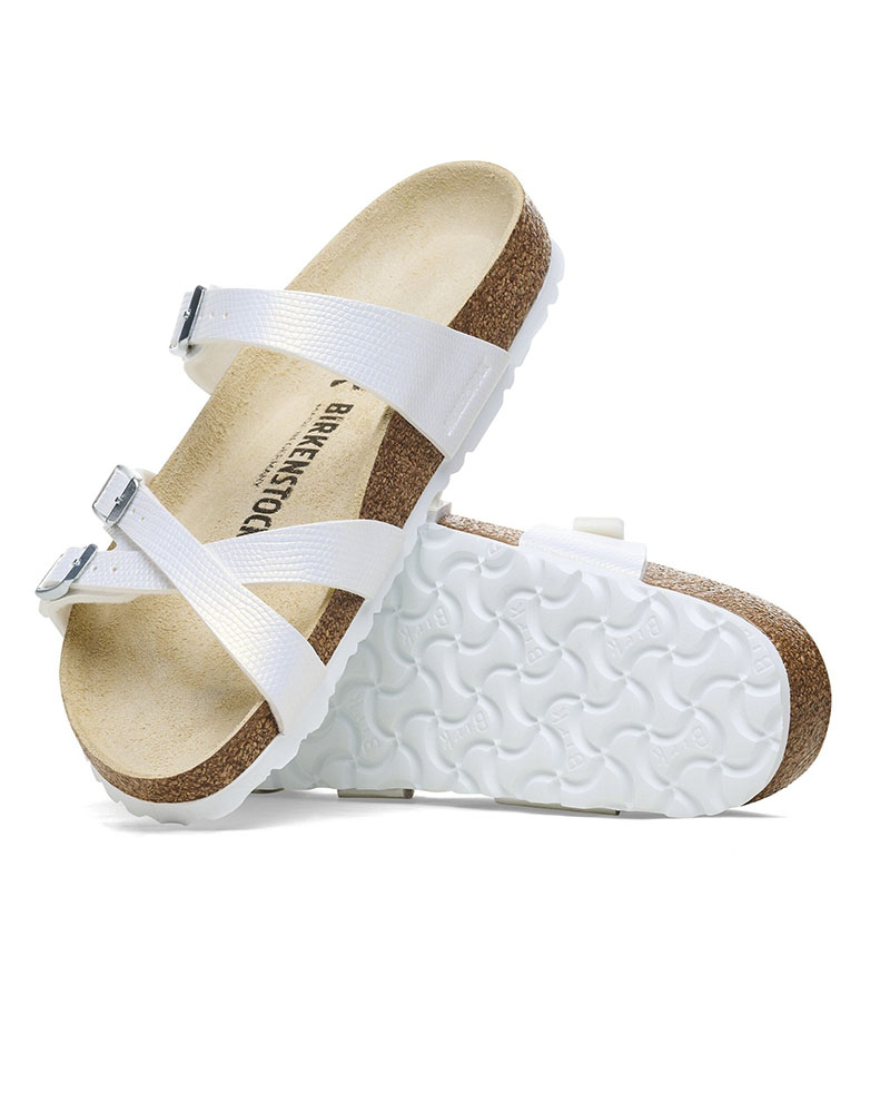 BIRKENSTOCK BS CLASSIC FRANCA BF SHINY LIZARD WHITE 35 - 43 REGULAR SEASONAL ΠΑΠΟΥΤΣΙ ΓΥΝΑΙΚΕΙΟ - BK0SH102646100354300