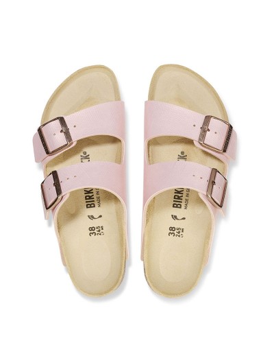 BIRKENSTOCK BS CLASSIC ARIZONA BF SHINY LIZARD LIGHT ROSE 35 - 43 NARROW SEASONAL ΠΑΠΟΥΤΣΙ ΓΥΝΑΙΚΕΙΟ - BK0SH102644800354300