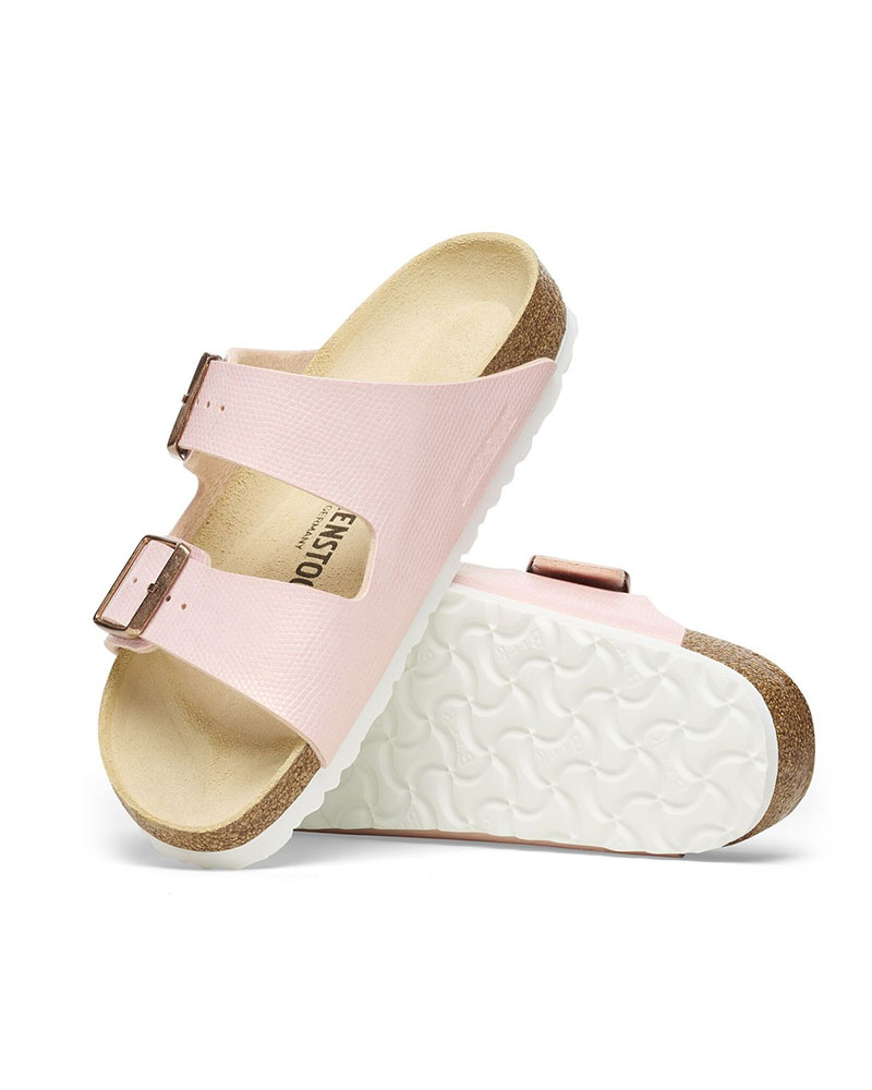 BIRKENSTOCK BS CLASSIC ARIZONA BF SHINY LIZARD LIGHT ROSE 35 - 43 NARROW SEASONAL ΠΑΠΟΥΤΣΙ ΓΥΝΑΙΚΕΙΟ - BK0SH102644800354300