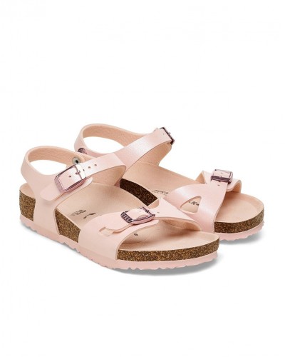 BIRKENSTOCK BS KIDS RIO KIDS BF GRACEFUL LIGHT ROSE 24 - 35 NARROW SEASONAL ΠΑΠΟΥΤΣΙ ΠΑΙΔΙΚΟ GIRL - BK0SJ102733800243500