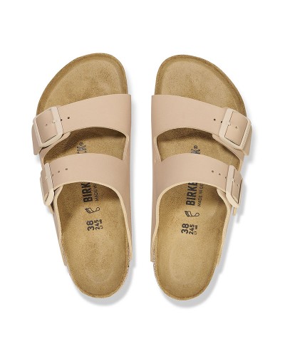 BIRKENSTOCK SYNTHETICS ARIZONA BF NEW BEIGE 35 - 50 NARROW SEASONAL CLASSIC ADULTS TEX ΠΑΠΟΥΤΣΙ UNISEX - BK0SH102772300355000