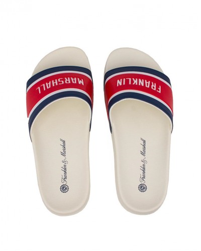 FRANKLIN MARSHALL SLIPPER_STRIPE - FTUA0012S