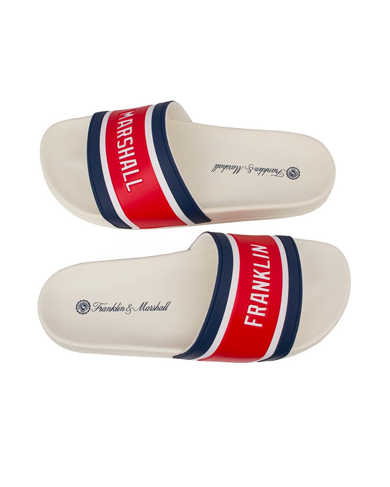 FRANKLIN MARSHALL SLIPPER_STRIPE - FTUA0012S