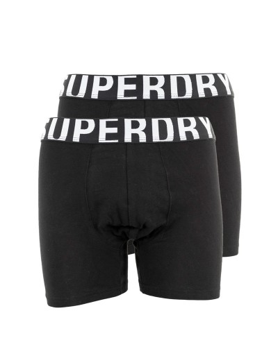 SUPERDRY BOXER DUAL LOGO DOUBLE PACK ΕΣΩΡΟΥΧΟ ΑΝΔΡΙΚΟ - SD0APM3110340A000000