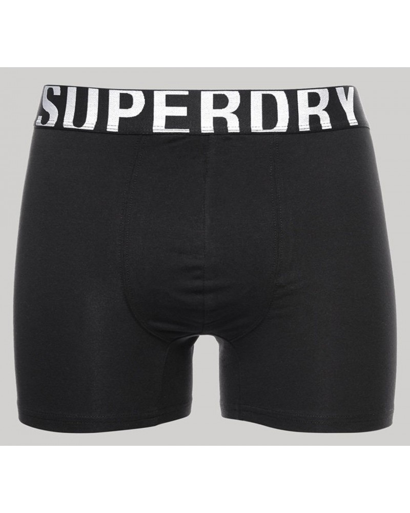 SUPERDRY BOXER DUAL LOGO DOUBLE PACK ΕΣΩΡΟΥΧΟ ΑΝΔΡΙΚΟ - SD0APM3110340A000000