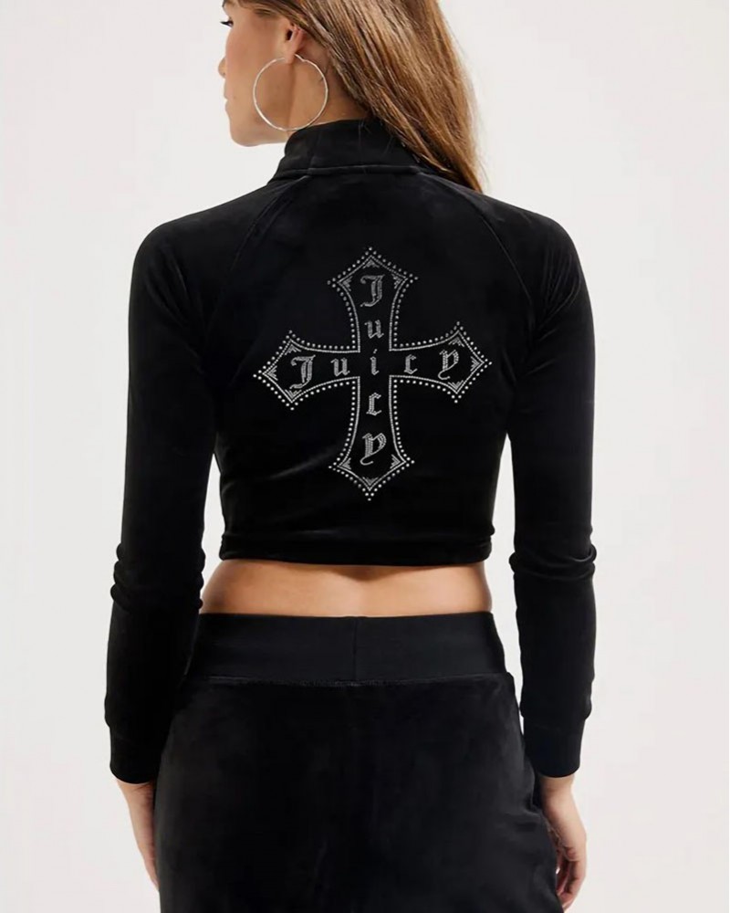 JUICY CROSS MORGAN TRACK TOP - JCBCT224832