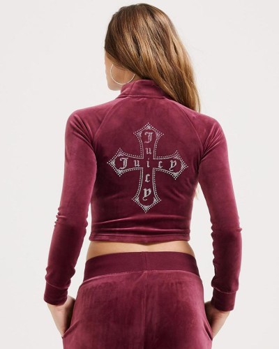 JUICY CROSS MORGAN TRACK TOP - JCBCT224832