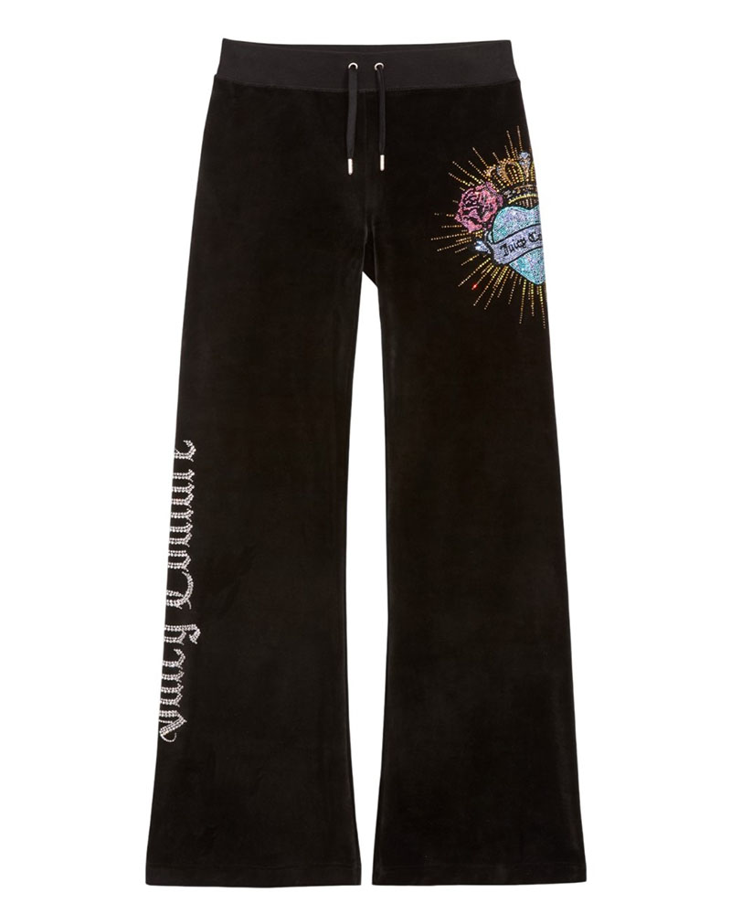 JUICY SACRED HEART LAYLA TRACKPANTS - JCBBJ224817