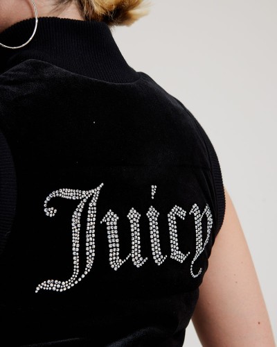 JUICY THUNDER 00S VELOUR GILET - JCOGL224555