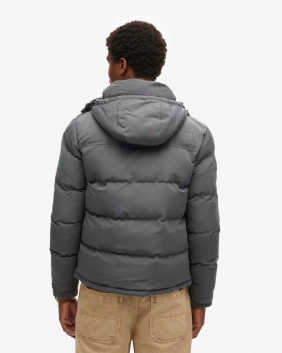 SUPERDRY D5 OVIN EVEREST SHORT HOODED PUFFER ΜΠΟΥΦΑΝ ΑΝΔΡΙΚΟ - SD0APM5011743A000000