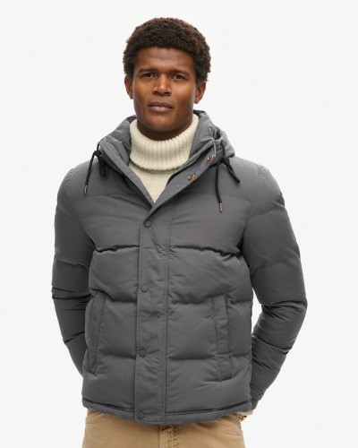 SUPERDRY D5 OVIN EVEREST SHORT HOODED PUFFER ΜΠΟΥΦΑΝ ΑΝΔΡΙΚΟ - SD0APM5011743A000000