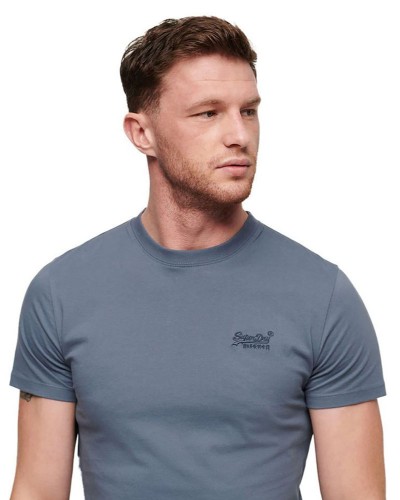 SUPERDRY D1 OVIN ESSENTIAL LOGO EMB TEE UB ΜΠΛΟΥΖΑ ΑΝΔΡΙΚΟ - SD0APM1011927A000000