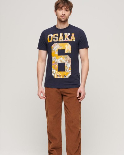 SUPERDRY D1 OVIN OSAKA 6 JAPANESE INFILL TEE ΜΠΛΟΥΖΑ ΑΝΔΡΙΚΟ - SD0APM1011965A000000