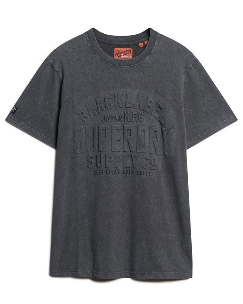 SUPERDRY D1 OVIN EMBOSSED LOGO GRAPHIC T SHIRT ΜΠΛΟΥΖΑ ΑΝΔΡΙΚΟ - SD0APM1012004A000000