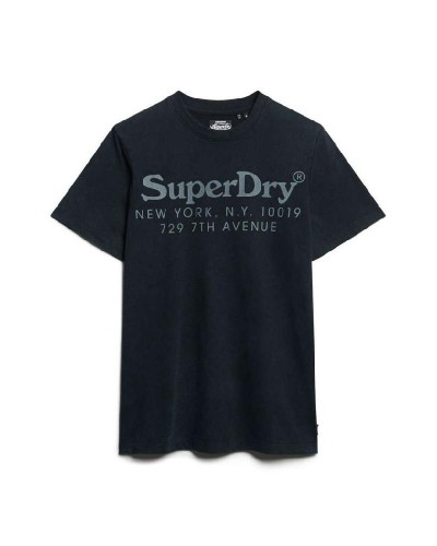 SUPERDRY D3 OVIN TONAL VENUE LOGO T SHIRT ΜΠΛΟΥΖΑ ΑΝΔΡΙΚΟ - SD0APM1012015A000000