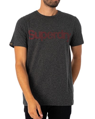 SUPERDRY D2 OVIN CLASSIC CORE LOGO T SHIRT ΜΠΛΟΥΖΑ ΑΝΔΡΙΚΟ - SD0APM1012022A000000