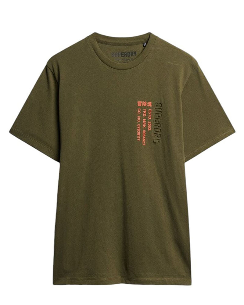 SUPERDRY D2 SDCD UTILITY SPORT LOGO LOOSE TEE ΜΠΛΟΥΖΑ ΑΝΔΡΙΚΟ - SD0APM1012029A000000