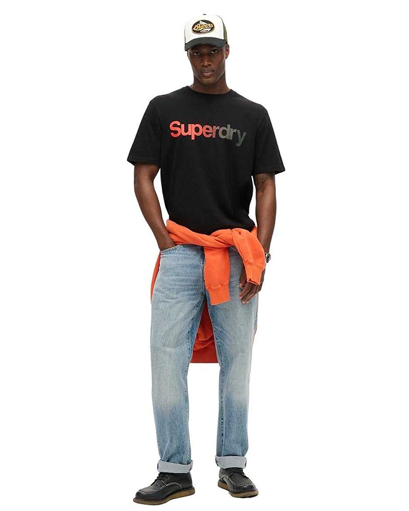 SUPERDRY D1 SDCD CORE LOGO FADE LOOSE TEE ΜΠΛΟΥΖΑ ΑΝΔΡΙΚΟ - SD0APM1012031A000000