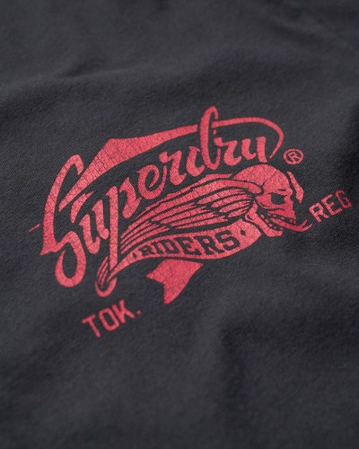 SUPERDRY D1 OVIN BIKER ROCK GRAPHIC LOOSE TEE ΜΠΛΟΥΖΑ ΑΝΔΡΙΚΟ - SD0APM1012047A000000