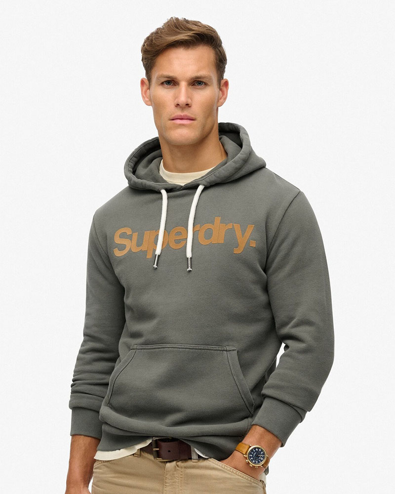 SUPERDRY D2 OVIN CLASSIC CORE LOGO HOODIE ΦΟΥΤΕΡ ΑΝΔΡΙΚΟ - SD0APM2013707A000000