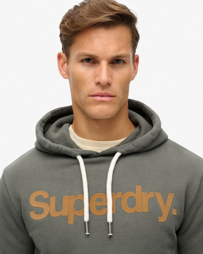 SUPERDRY D2 OVIN CLASSIC CORE LOGO HOODIE ΦΟΥΤΕΡ ΑΝΔΡΙΚΟ - SD0APM2013707A000000