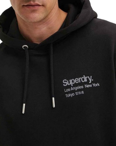 SUPERDRY D1 SDCD CORE LOGO CITY LOOSE HOOD ΦΟΥΤΕΡ ΑΝΔΡΙΚΟ - SD0APM2013723A000000