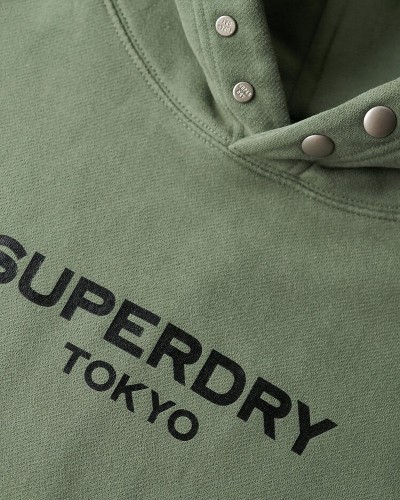 SUPERDRY D1 SDCD LUXURY SPORT LOOSE HOOD ΦΟΥΤΕΡ ΑΝΔΡΙΚΟ - SD0APM2013726A000000