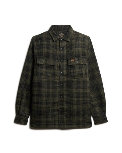 SUPERDRY D3 OVIN WOOL MILLER OVERSHIRT ΠΟΥΚΑΜΙΣΟ ΑΝΔΡΙΚΟ - SD0APM4010720A000000