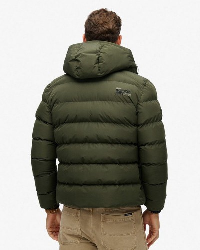 SUPERDRY D1 SDSW HOODED SPORTS PUFFER JACKET ΜΠΟΥΦΑΝ ΑΝΔΡΙΚΟ - SD0APM5011905A000000