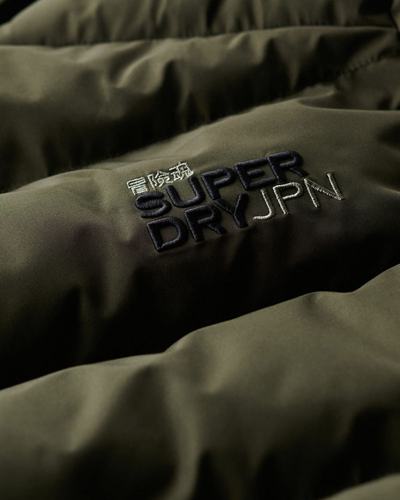 SUPERDRY D1 SDSW HOODED SPORTS PUFFER JACKET ΜΠΟΥΦΑΝ ΑΝΔΡΙΚΟ - SD0APM5011905A000000