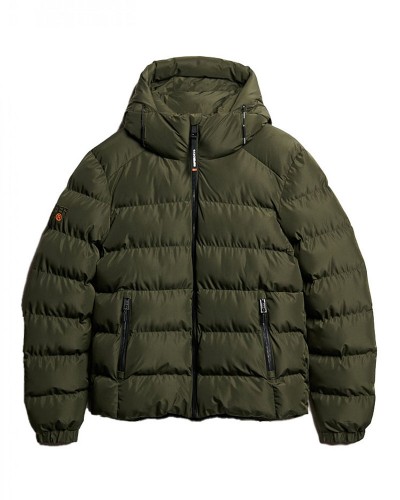 SUPERDRY D1 SDSW HOODED SPORTS PUFFER JACKET ΜΠΟΥΦΑΝ ΑΝΔΡΙΚΟ - SD0APM5011905A000000