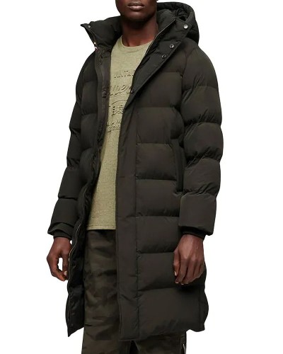 SUPERDRY D2 MRCH HOODED LONGLINE PUFFER JACKET ΜΠΟΥΦΑΝ ΑΝΔΡΙΚΟ - SD0APM5011977A000000