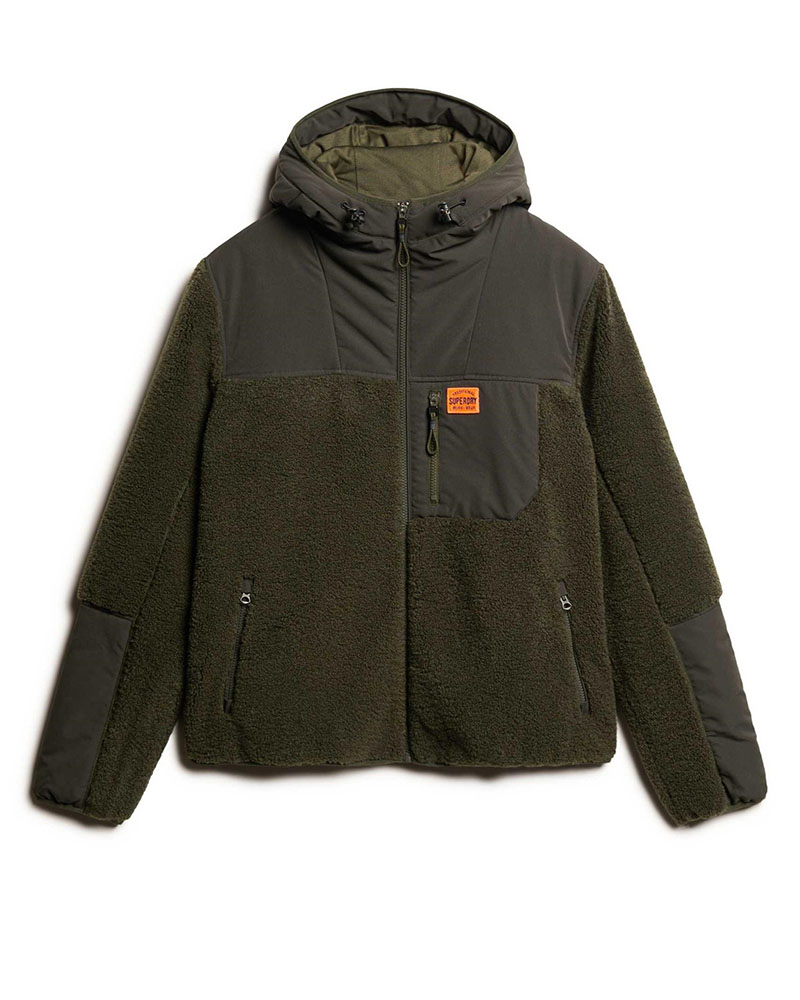 SUPERDRY D3 OVIN HOOD EXPEDITION BORG HYBRID ΜΠΟΥΦΑΝ ΑΝΔΡΙΚΟ - SD0APM5011979A000000