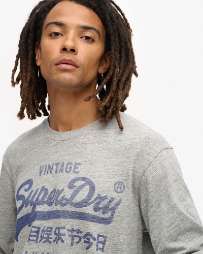 SUPERDRY D1 OVIN CLASSIC VL GRAPHIC L/S TOP ΜΠΛΟΥΖΑ ΑΝΔΡΙΚΟ - SD0APM6010830A000000