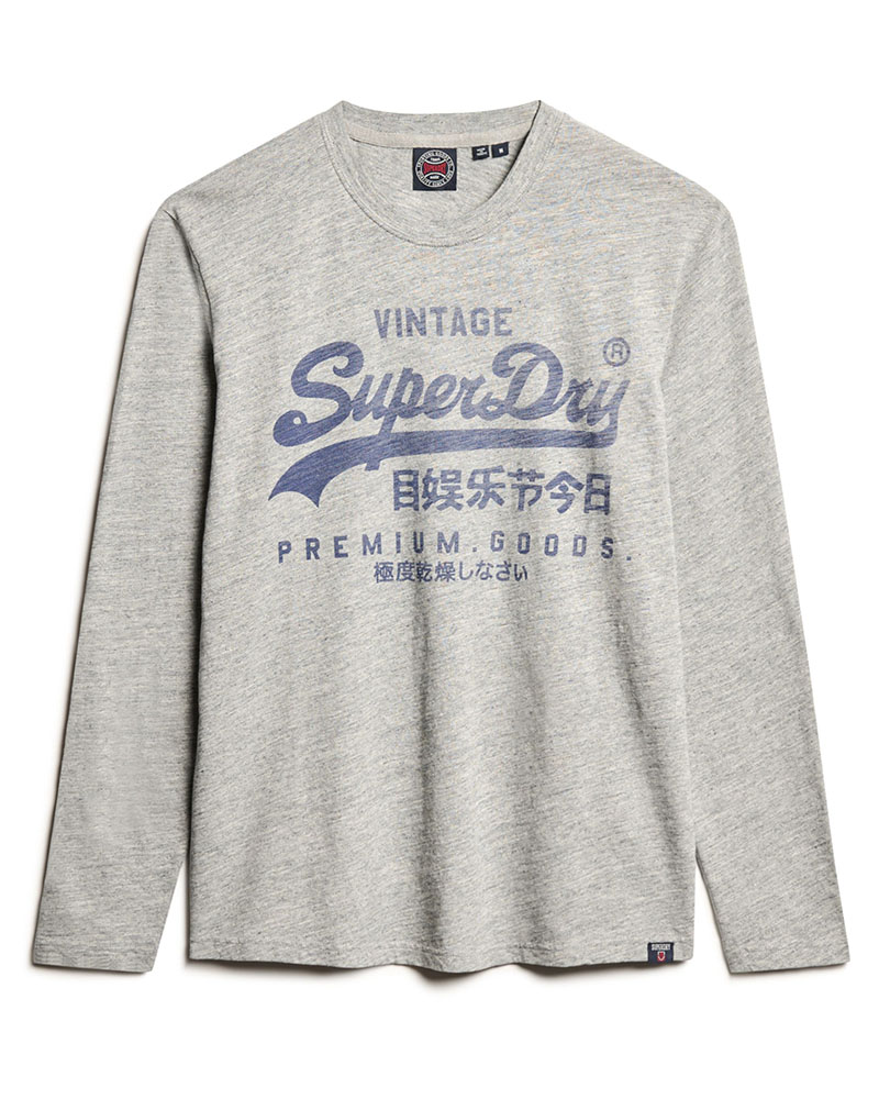 SUPERDRY D1 OVIN CLASSIC VL GRAPHIC L/S TOP ΜΠΛΟΥΖΑ ΑΝΔΡΙΚΟ - SD0APM6010830A000000