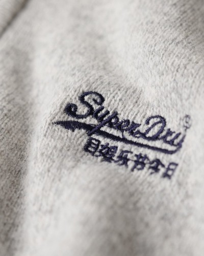 SUPERDRY D2 OVIN ESSENTIAL EMB KNIT HALF ZIP ΠΛΕΚΤΟ ΑΝΔΡΙΚΟ - SD0APM6110640A000000